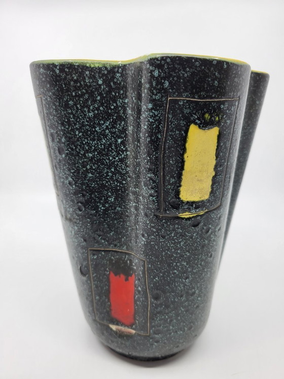 Image 1 of Poët-Laval Taschentuchvase aus Keramik, Frankreich, 1950