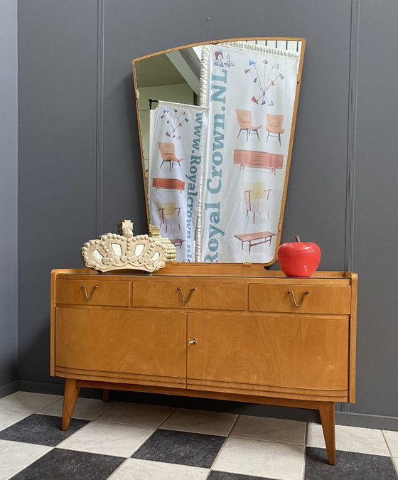 Image 1 of Dressing table wit large mirror 1960s