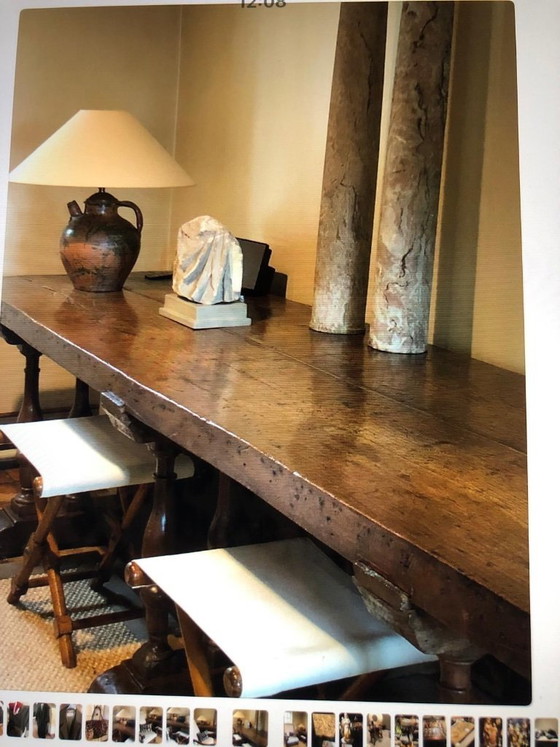 Image 1 of Unique 17th-century monastery table