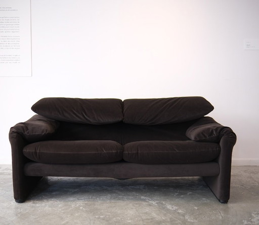 Maralunga 2-seater sofa - Vico Magistretti