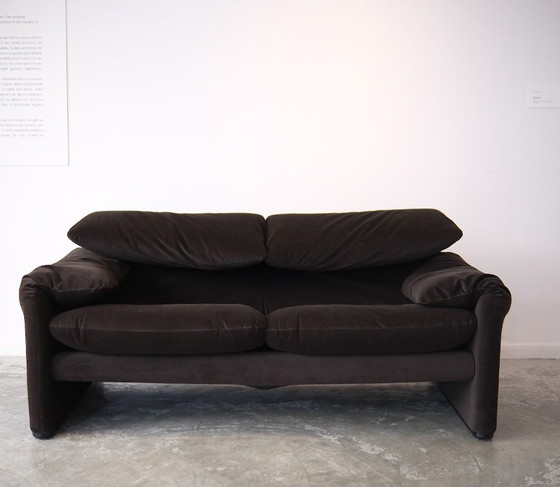 Image 1 of Canapé Maralunga 2 places - Vico Magistretti