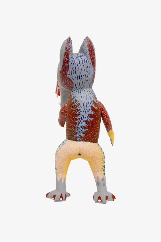 Image 1 of Estatua mexicana de Alebrije hecha a mano de los años 70 Ayeta Ramírez Oaxaca