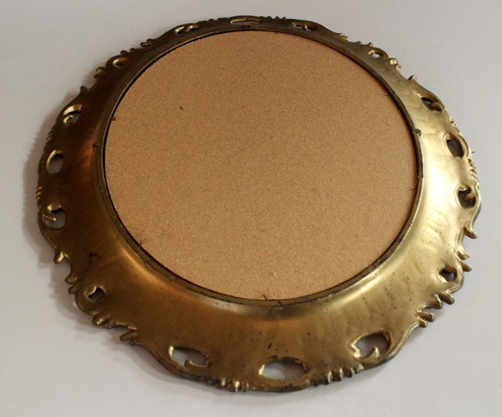 Image 1 of Weelderige garderobespiegel - vintage