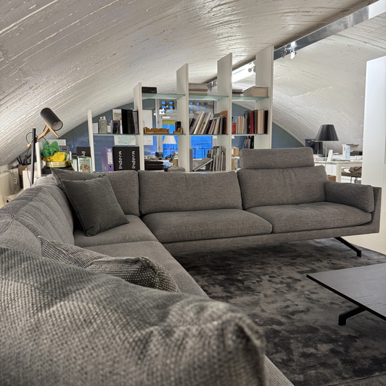 Image 1 of Canapé d'angle Indera Fauve