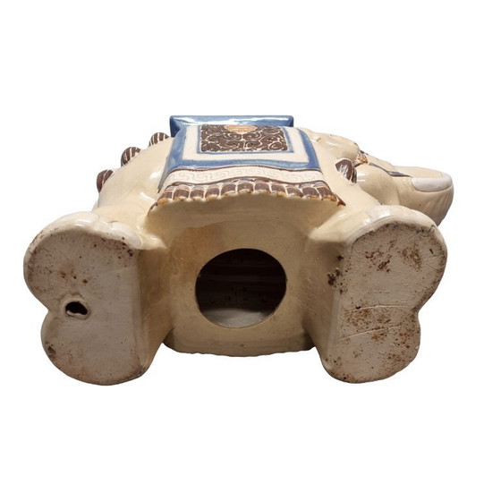 Image 1 of Vintage elephant plant table