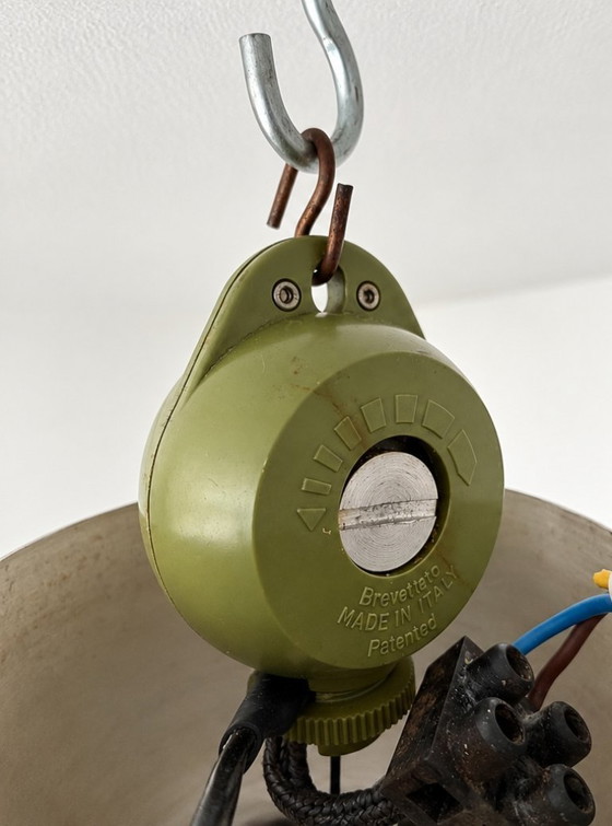 Suspension vintage mid-century Lakro Amstelveen – Metal (photo 12 of 13)