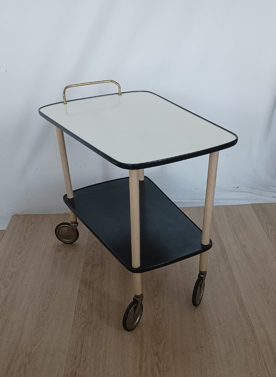 Chariot de service des années 1950 – Dessertes, Wood (photo 8 of 8)