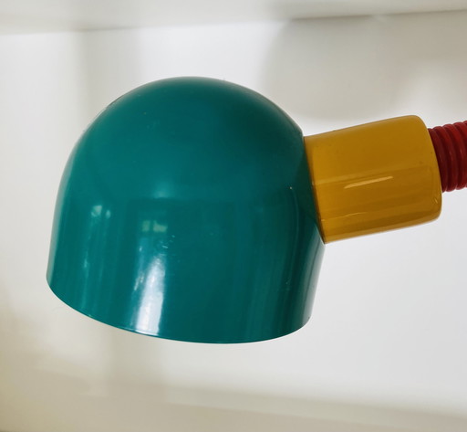 Vintage 80s Memphis Stijl Bureaulamp Happylight