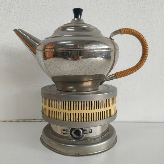 Image 1 of Teiera vintage olandese di design di metà secolo con riscaldatore elettrico