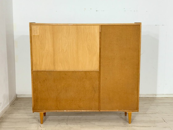 Image 1 of Mobile/credenza/armadio vintage per soggiorno in rovere, design di metà secolo.