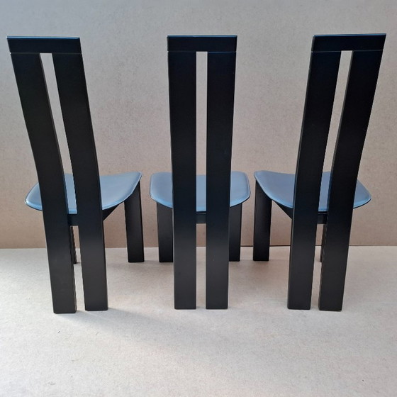 Image 1 of 6 Vintage Chairs from the 70s, Designed by Pietro Costantini for Ello