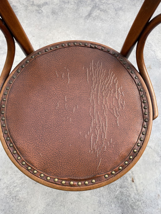 Image 1 of Originele Thonet design stoel - mét merklabel