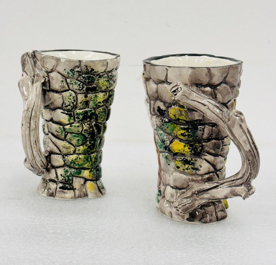 Image 1 of Krug - Sardisches Keramik-Wein-/Getränkeset