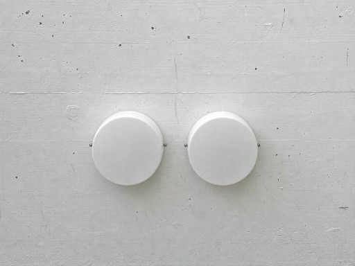 2 apliques de pared vintage de Regent, década de 1960. – wandlampen, Glass