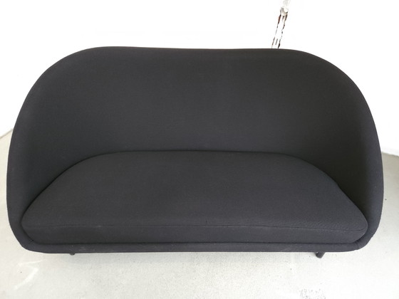 Canapé design Artifort F815 – Theo Ruth – Laine noire – Vintage – Canapés 2 places, Wool (photo 11 of 15)