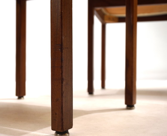 Image 1 of Asko Finland Set di 4 sedie da pranzo Tectonia di Jussi Peippo, 1960