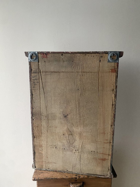 Image 1 of Wandschrank mit Glasfront im Stil eines Kuriositätenkabinetts