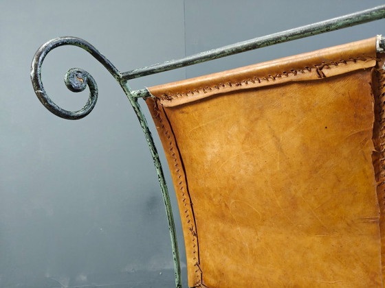 Image 1 of Spanische schmiedeeiserne Esszimmerstühle, 1960er Jahre