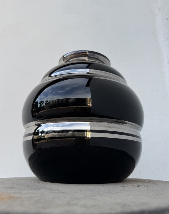 Boule Vase Verrerie Fains Hyalite Art Déco – Glass (photo 2 of 9)