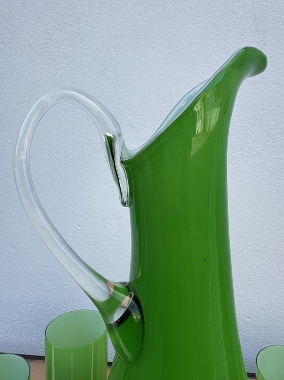 Murano glazen sinaasappelsapset, jaren 60 – Glazen & Karaffen, Murano Glass (photo 11 of 14)