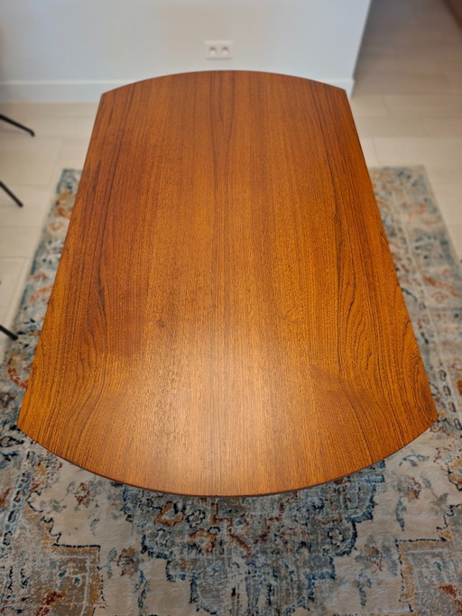Extendable Round Dining Table Louis Van Teeffelen – eettafels, Wood (photo 2 of 5)
