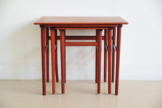 Image 1 of Ensemble mimi en teck danois x3