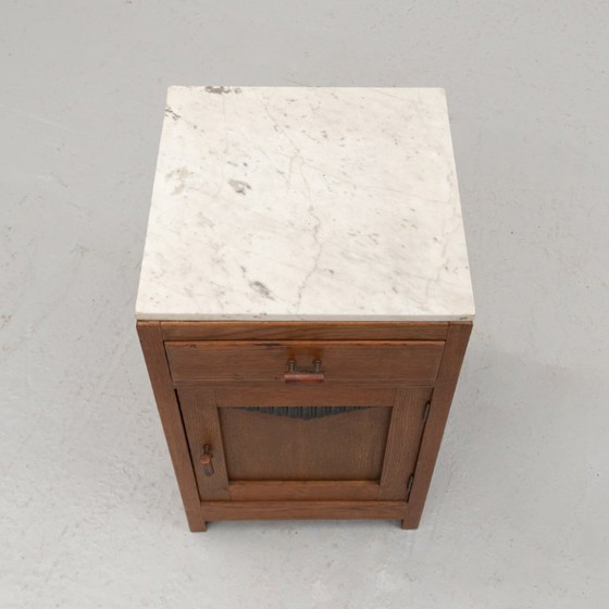 Mesita de noche Art Déco – Mesitas de noche, Marble, Wood (photo 9 of 11)