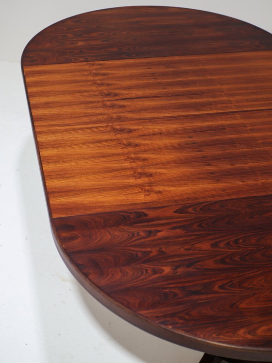 Image 1 of Uitschuifbare eettafel palissander Deens 1960s