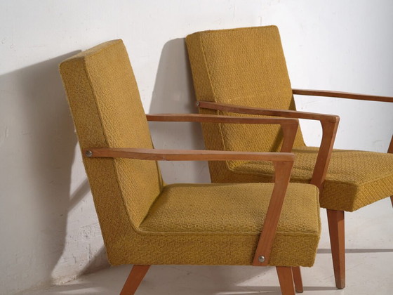 Poltrone vintage (c.1950). Set di 2 pezzi – Wood (photo 22 of 40)
