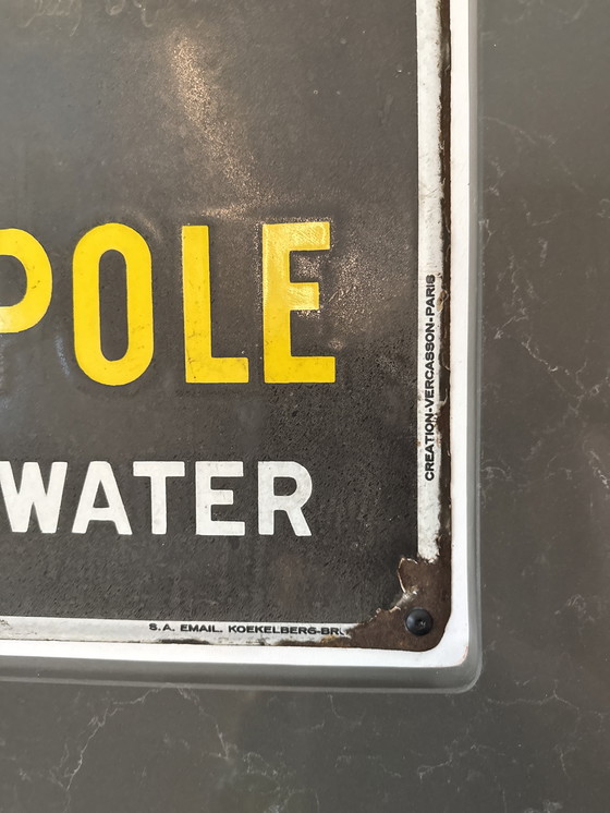 Image 1 of Spa-Monopol-Emaille-Platte 1932