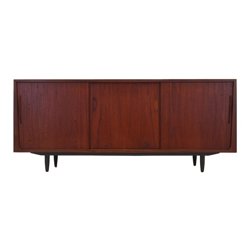 Buffet en teck, Design danois, 1970S, Production : Danemark