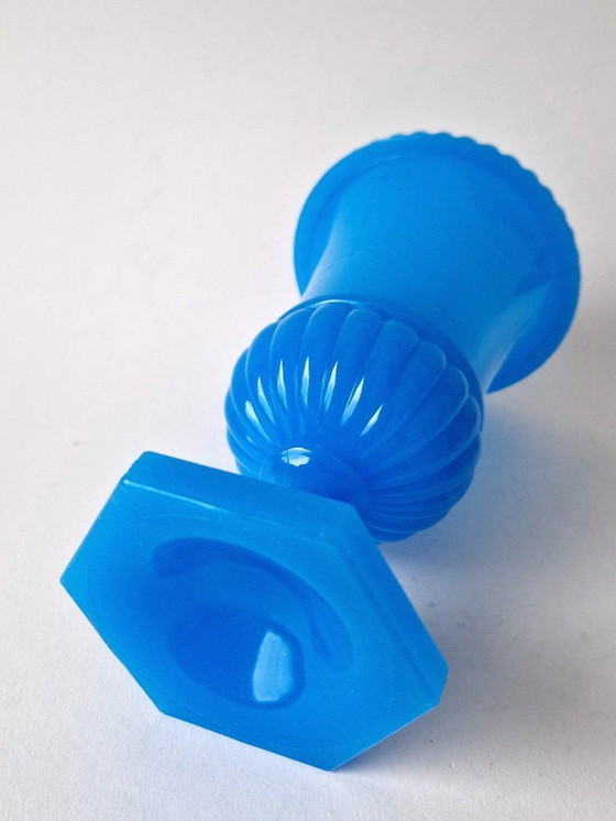 Image 1 of Lindshammar - Opaline vase "Antik" by Gunnar Ander