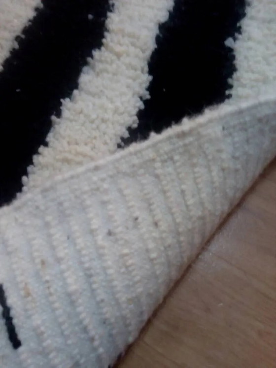 Tappeto passatoia in lana - stile berbero tessuto a mano dal Marocco - 300 x 78 cm – Tappeti, Wool, Cotton (photo 4 of 7)