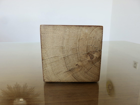 Image 1 of Hand aus vergoldetem Harz auf Holzsockel, 1970