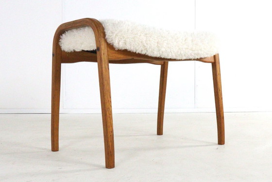 Image 1 of Yngve Ekstrom per Swedese Lamino poggiapiedi vintage