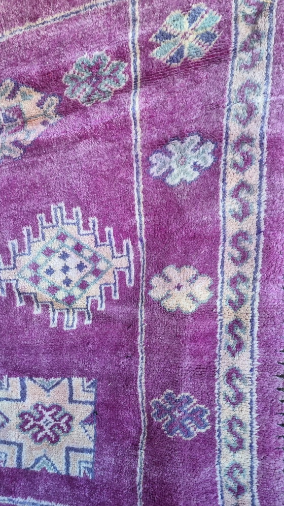 Image 1 of Vintage berber vloerkleed, marokkaans tapijt 366x190 cm