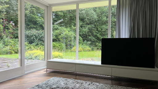 Interlubke Cube lage wandkast wit 2 laden 1 klep
