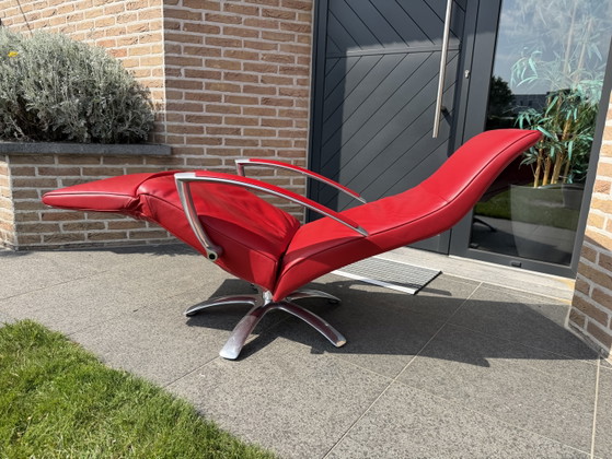 Image 1 of Récemment, Jori Brainbuilder relax cuir rouge, médium, mono-mouvement