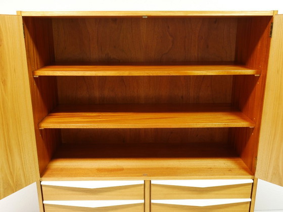 Image 1 of Vintage multi-purpose cupboard / bookcase / linen cupboard - Hellerau, Series 427/N, 1960s, Germany