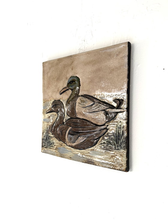 Vintage ceramic wall tile, Ruscha Keramik ‘60 – Wall decoration (photo 3 of 6)