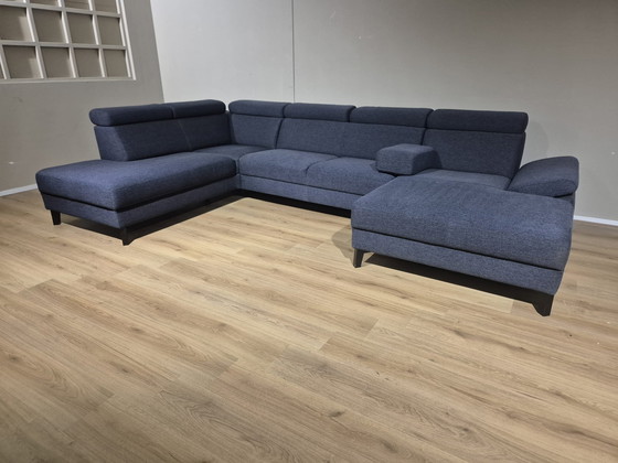 Image 1 of Montel Urban U - Sofá esquinero - Azul oscuro - Tejido - Diseño