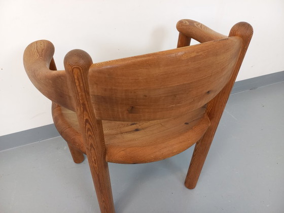 Image 1 of Rainer Daumiller vintage Scandinavian armchair in pine from the 70s