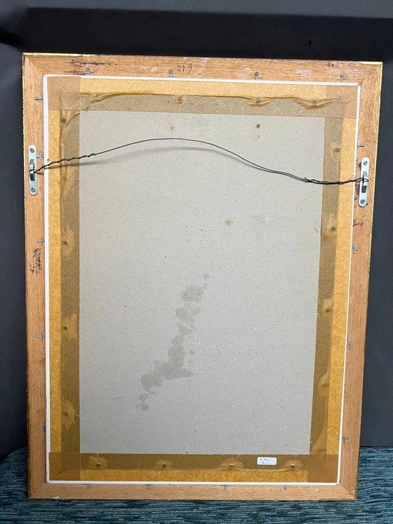 Schilderij "Meisje met vogel". – Schilderijen & Tekeningen, Canvas (photo 5 of 5)