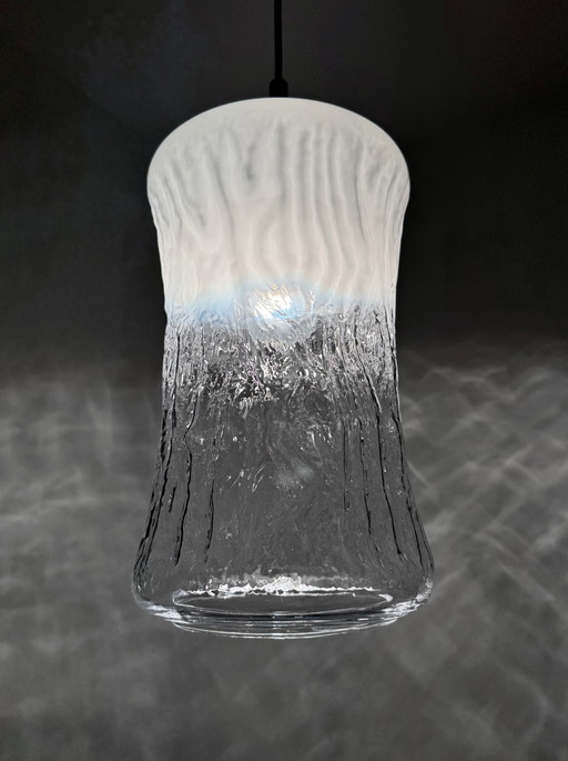 Suspension verre Murano Targetti Sankey années 70