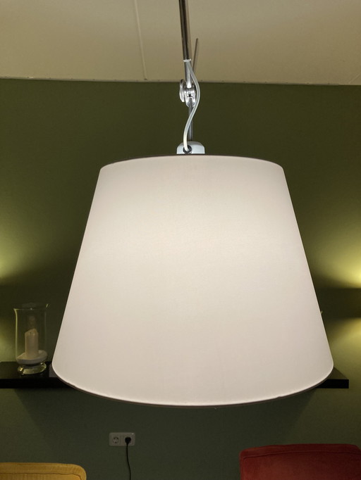 Artemide Tolomea Decentrata Lampada a Sospensione Grigio Satinato 42 cm