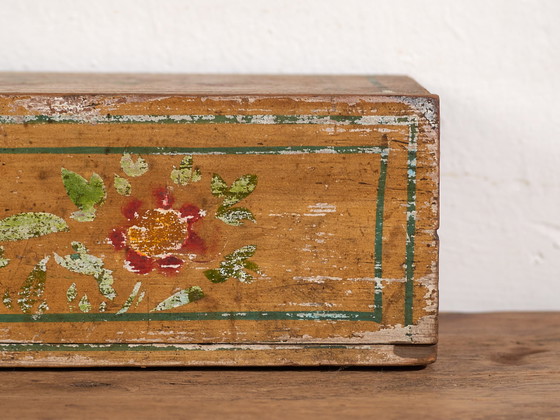 Scatola orientale antica gialla dipinta a mano (c.1900) #25 – Oggetti decorativi (photo 34 of 40)