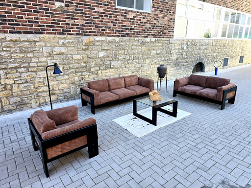 Gavina Knoll International Bastiano Afra Tobia Scarpa 60s Set Sitzgruppe Garnitur Bänke Sofa Sessel Mid Century Vintage 