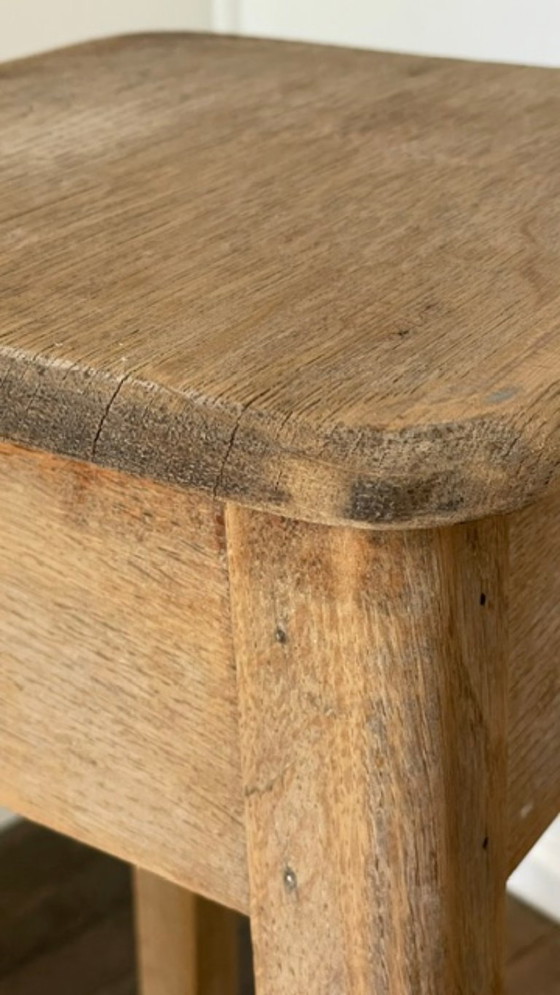 Vintage Oak Craftsman's Stand – Nightstands, Wood (photo 15 of 29)