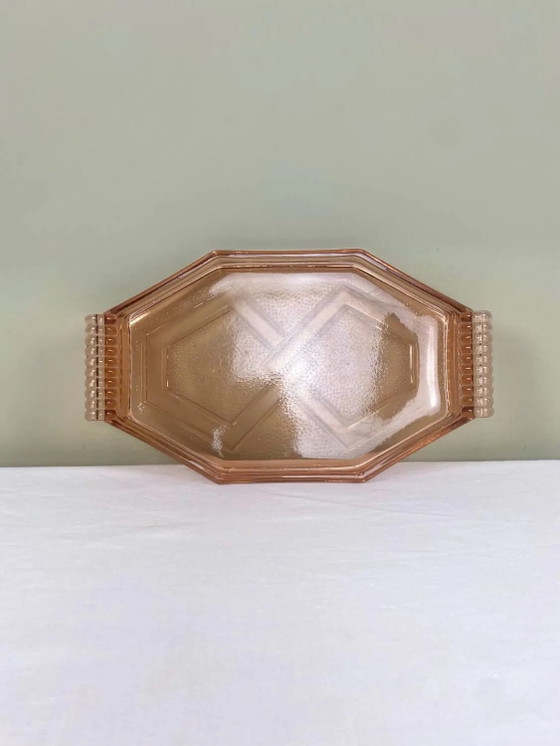 Rosaline Art Deco Tray – Table accessories, Glass (photo 5 of 8)