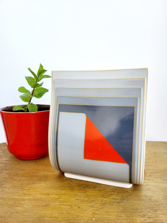Image 1 of Rosenthal Studio Linie Vase, Designer Christa Goltz, Graphic Design, 1980s
